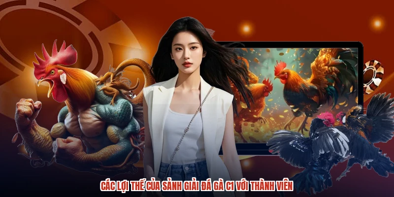 Các lợi thế của sảnh giải đá gà C1 với thành viên