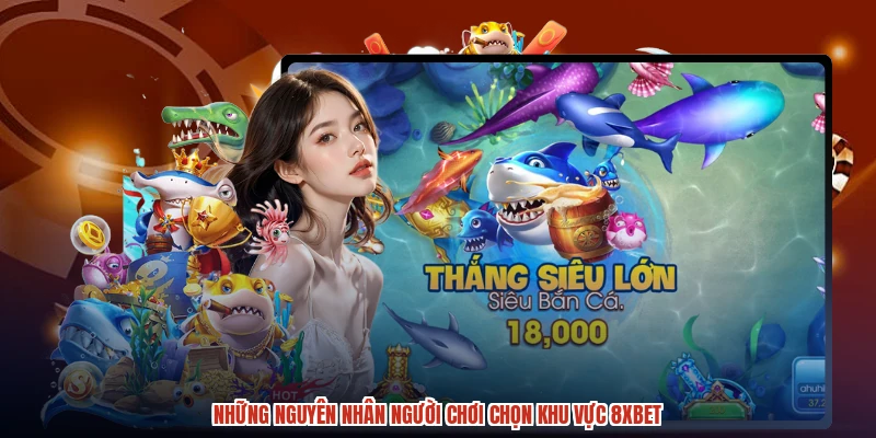 Những nguyên nhân người chơi chọn khu vực 8XBET