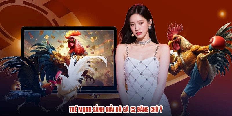Thế mạnh sảnh giải đá gà C2 đáng chú ý